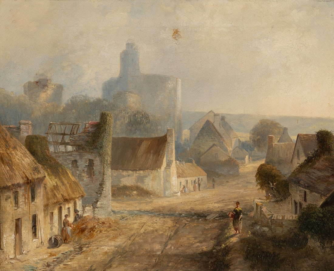 Henry Smyth (British, c. 1880-1873) Kidwelly, South Wales, 1850 (1 of 3)