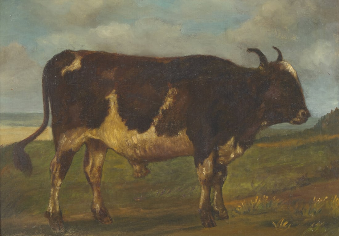 European School, 19th Century Cow (1 of 6)