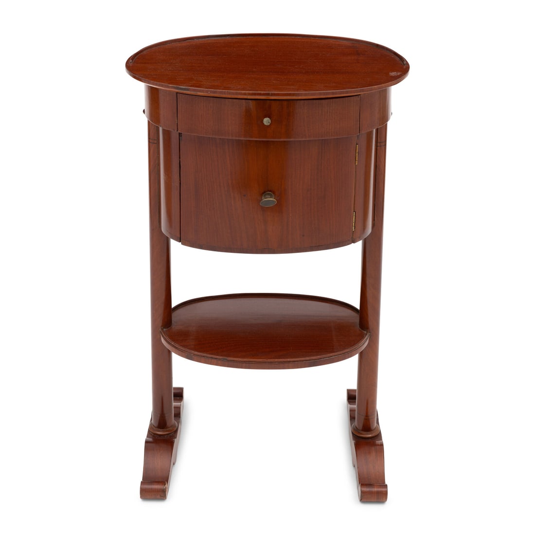 An Empire Style Mahogany Drum Table (1 of 2)