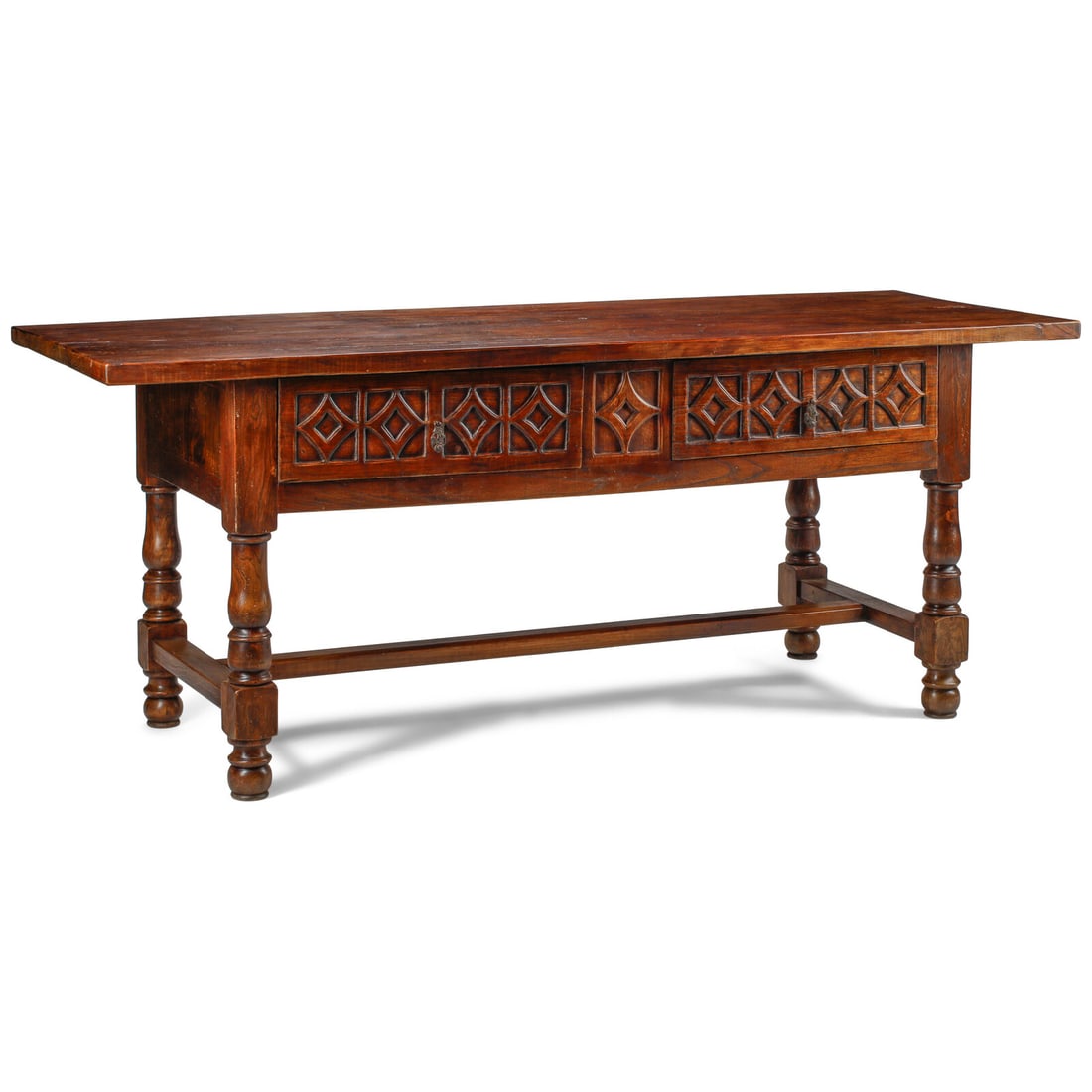 An Italian Renaissance Style Oak Table (1 of 3)