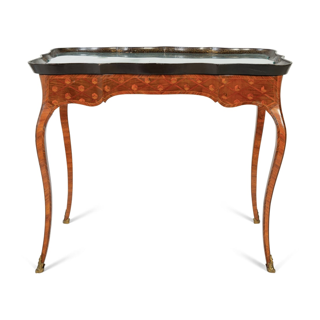 A Louis XVI Style Parquetry Side Table (1 of 3)