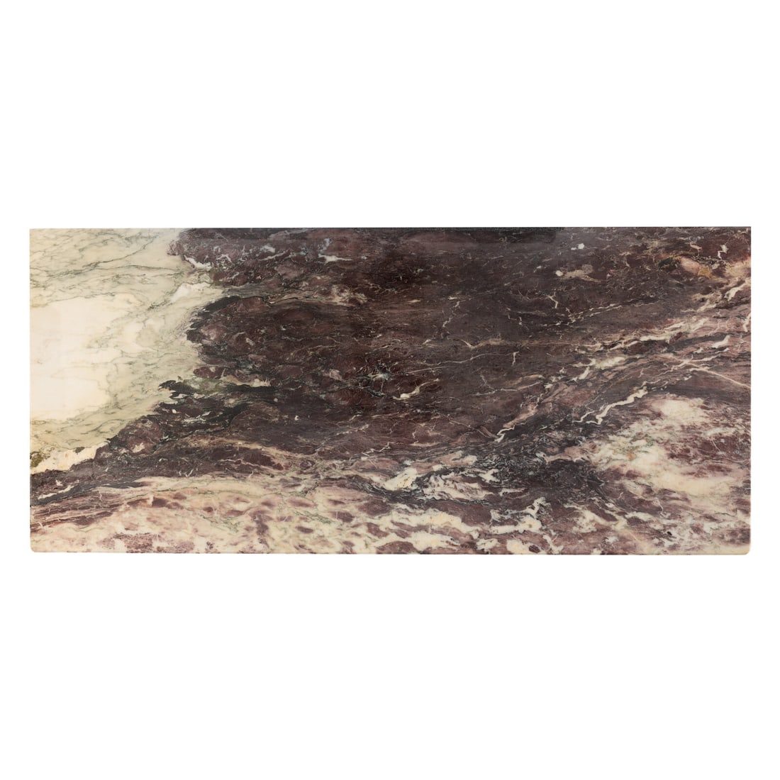 A Neoclassical Carved Marble Console Table - 3