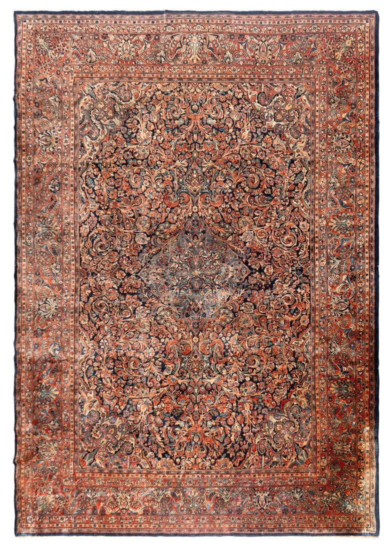 A Lilihan Rug: A Lilihan Rug West Persia, Second Quarter 20th Century 13 feet 6 inches x 10 feet 3 inches. Property from Strawberry Hill: The Collection of Ada and Barrie Regan, Hillsborough, California This lot is 