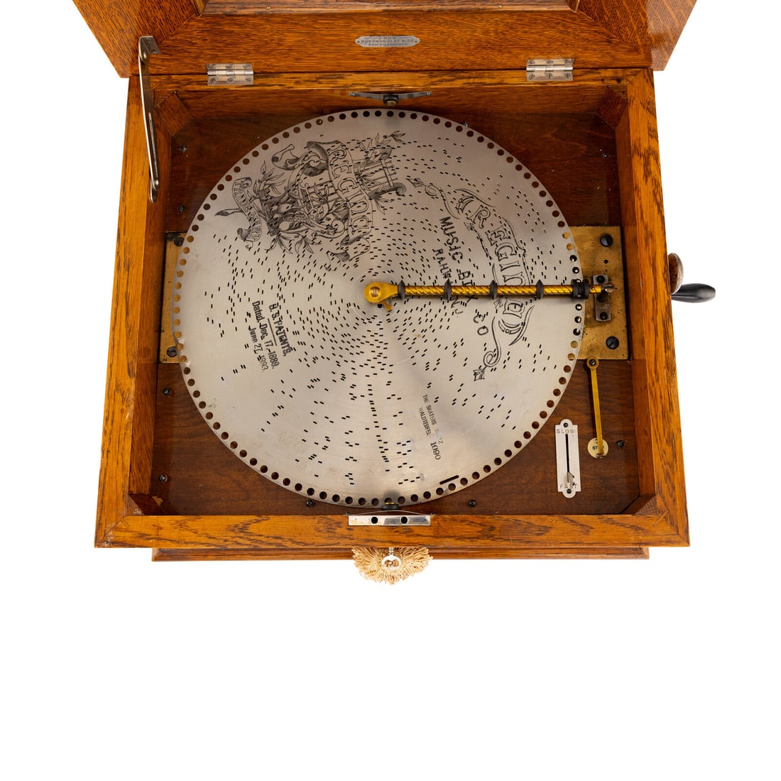 A Regina Disk Music Box - 5