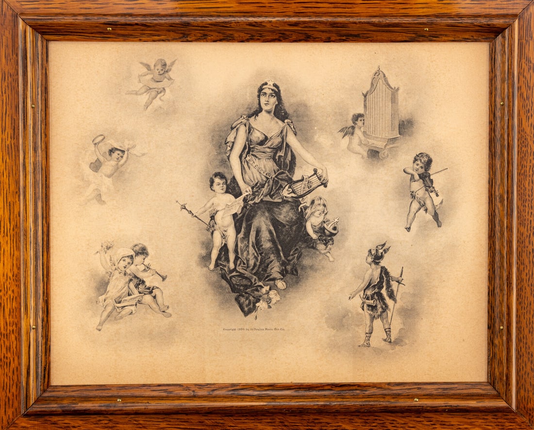 A Regina Disk Music Box - 6