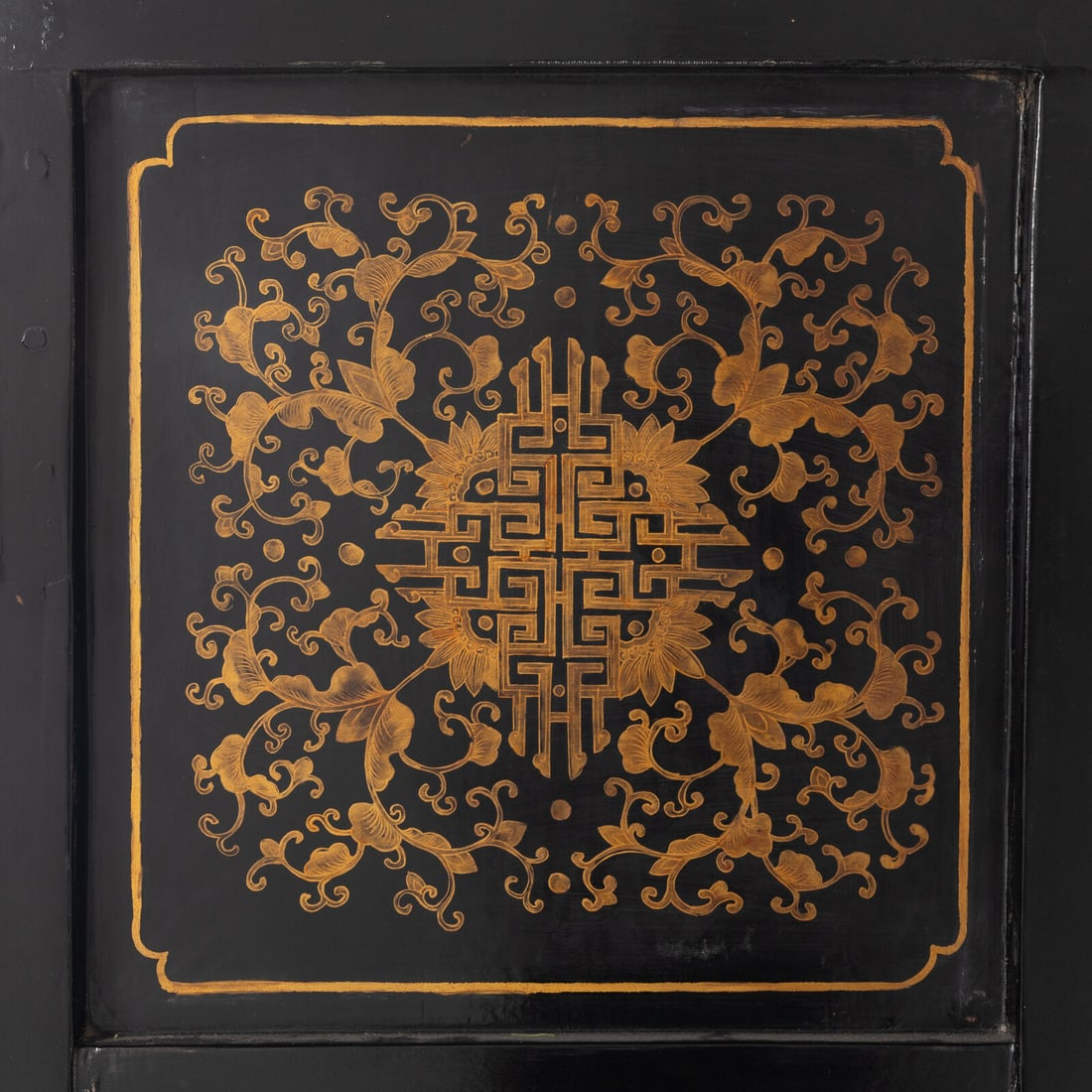 A Chinese Red Lacquer Cabinet - 5