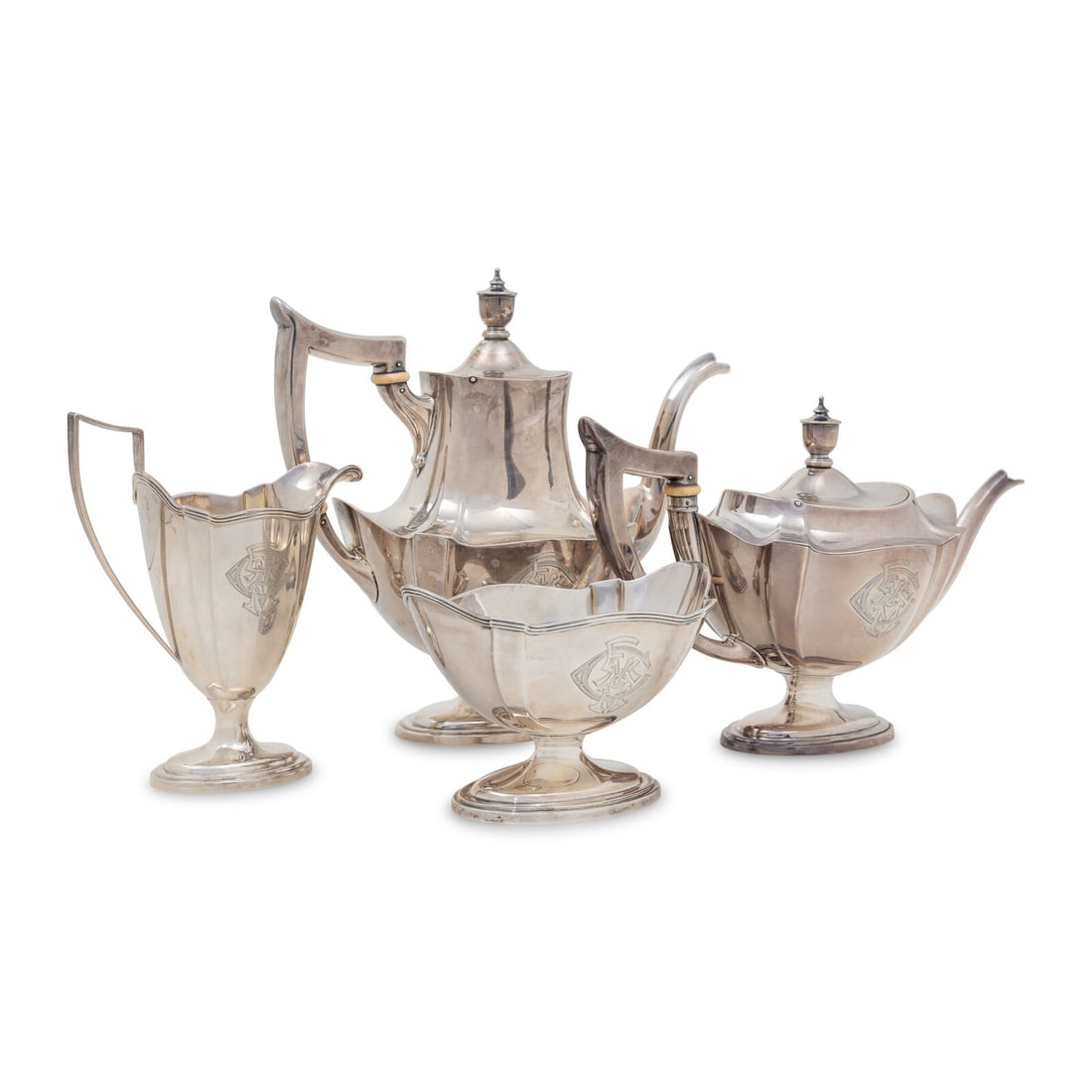 An American Silver Tea and Coffee Service (1 of 13)