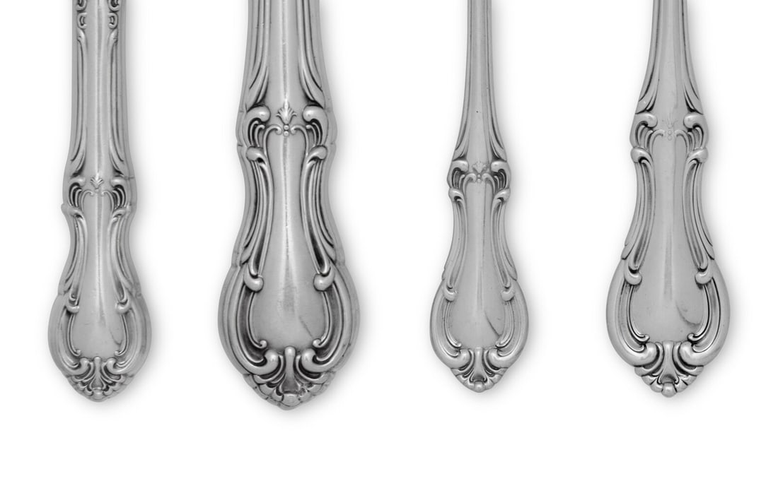 An American Silver Flatware Service - 2