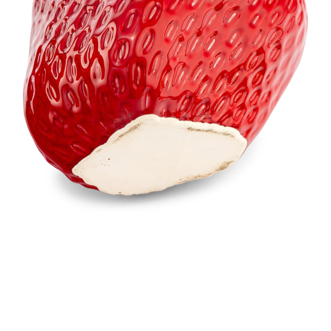 Three Ceramic Strawberry-Form Cookie Jars - 6