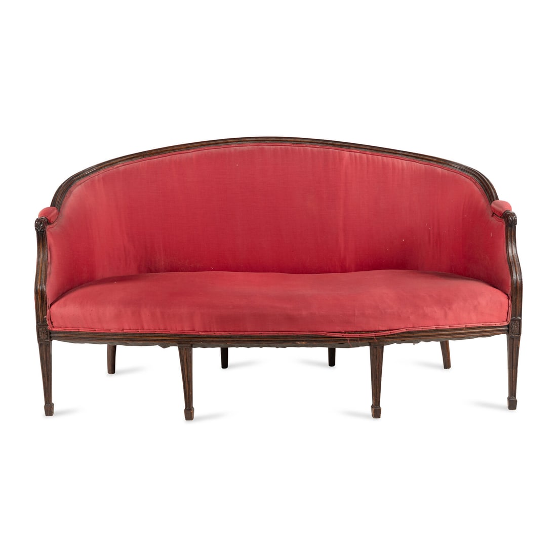 A Louis XVI Walnut Settee (1 of 4)