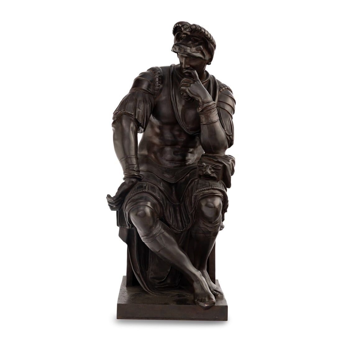 A French Patinated Bronze Figure of Lorenzo de Medici (1 of 5)