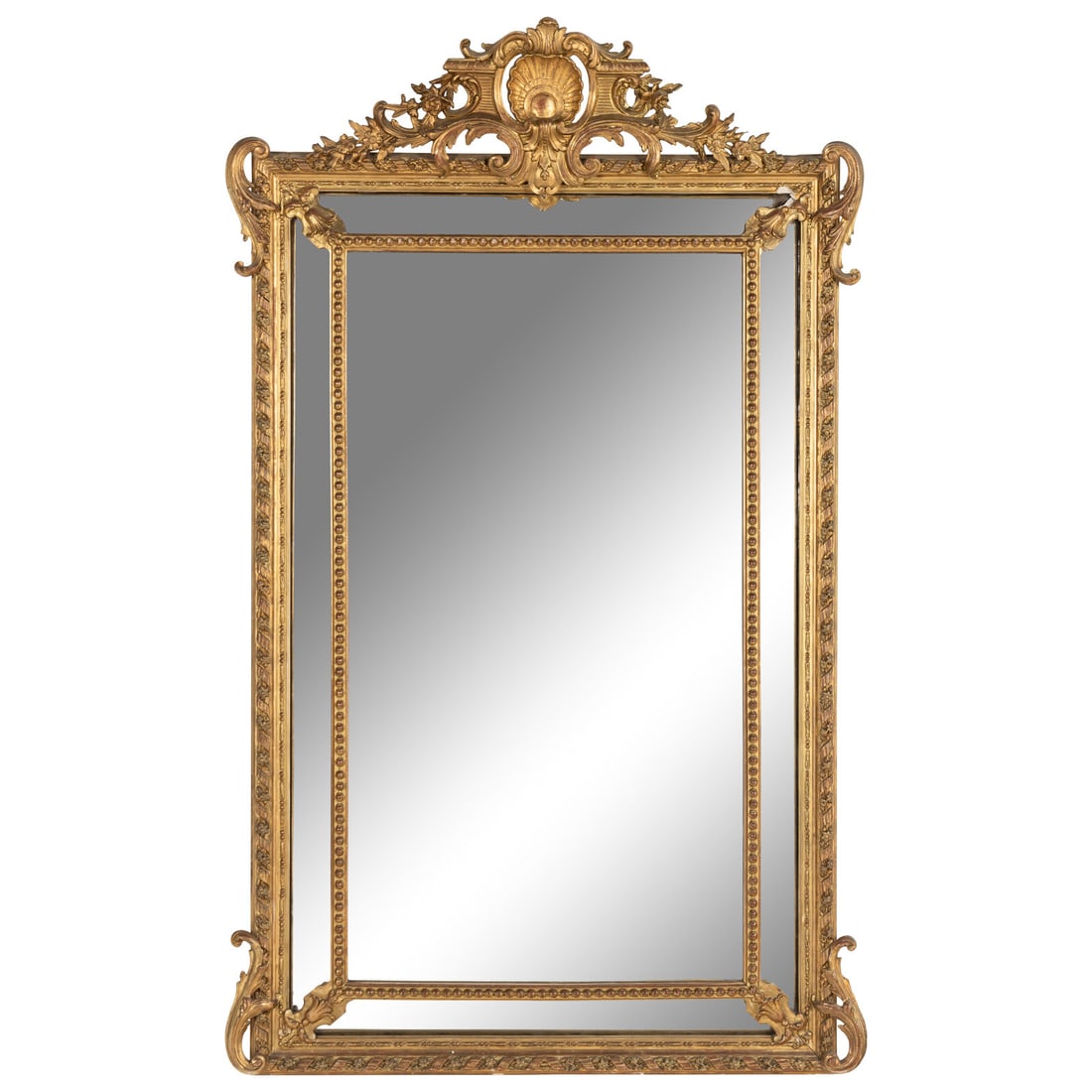 A Napoleon III Giltwood Mirror (1 of 2)
