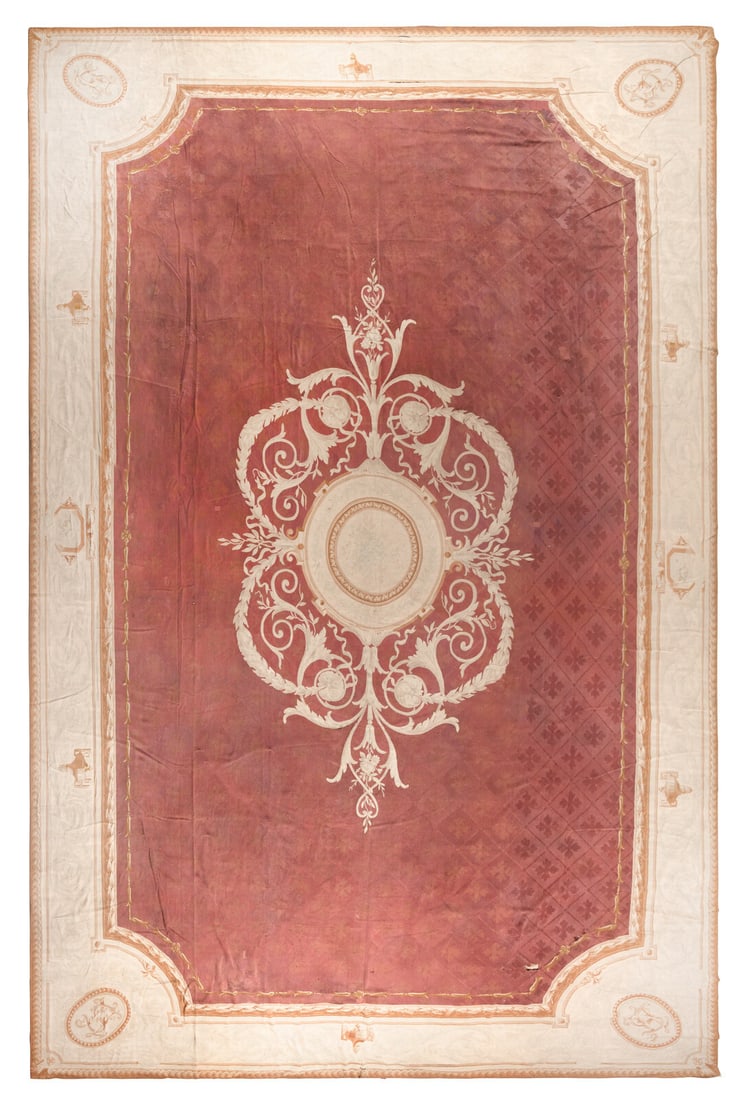 A Louis XVI Aubusson Carpet (1 of 3)