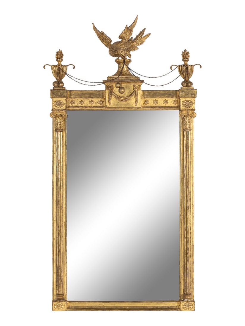A Regency Giltwood Mirror (1 of 7)