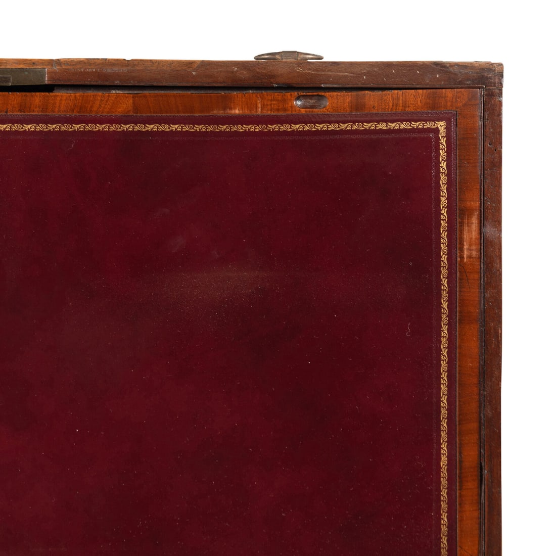 A Regency Mahogany Draw-Leaf Game Table - 4