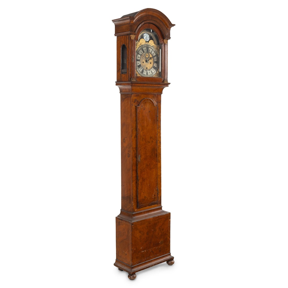 A Dutch Walnut Tall Case Clock - 2