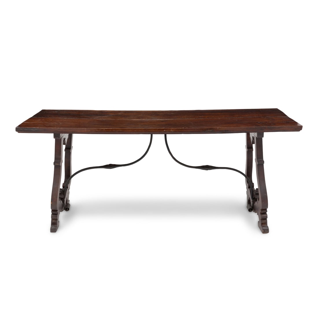 A Spanish Walnut and Iron Table (1 of 3)