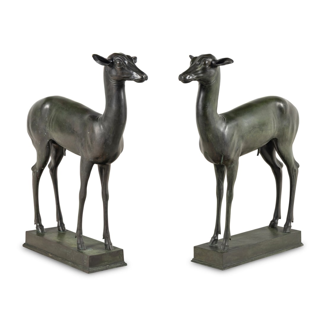 A Pair of Grand Tour Bronze Deer (1 of 4)