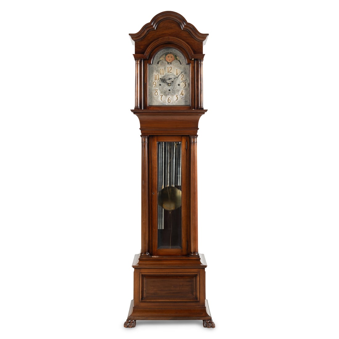 An American Mahogany Tube-Striking Longcase Clock (1 of 4)
