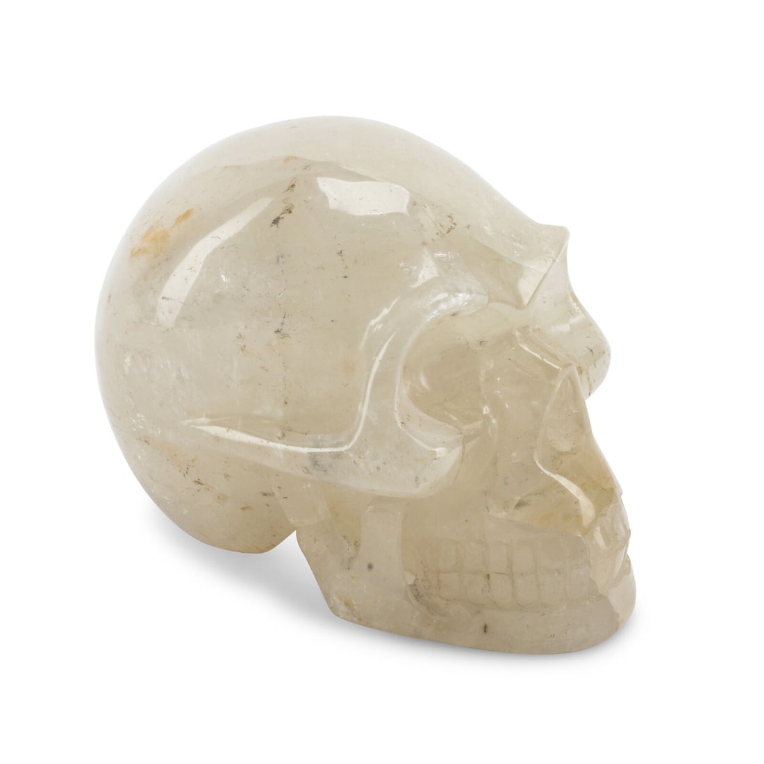 A Carved Rock Crystal Skull (1 of 3)