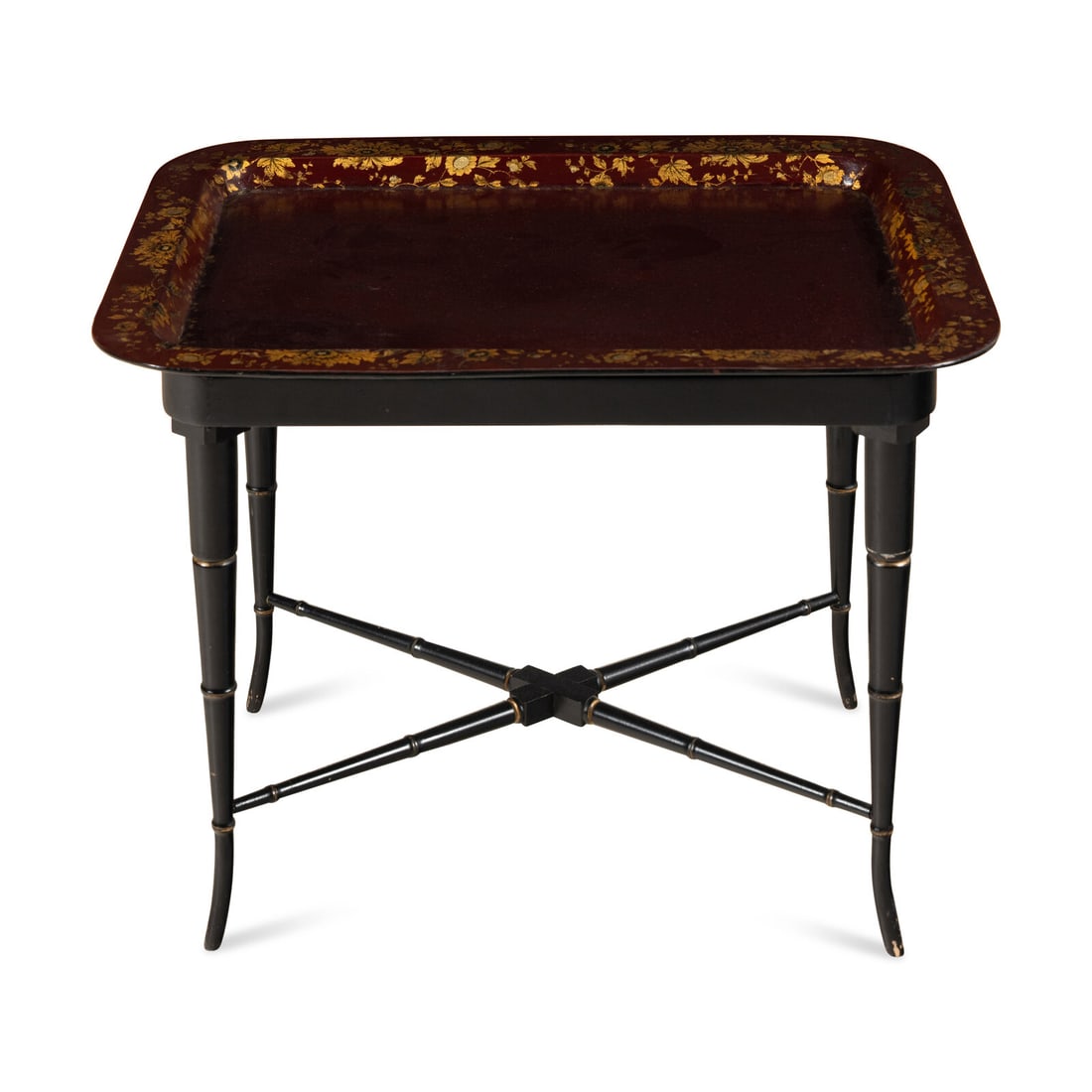 An English Papier Mache Tray Table (1 of 3)