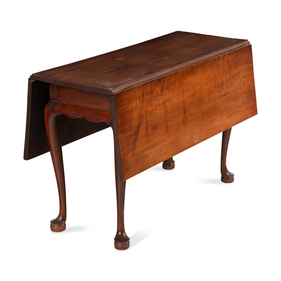 A Queen Anne Cherrywood Drop-Leaf Table (1 of 3)