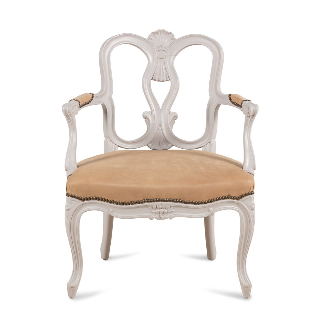 An Italian Style Painted Armchair (1 of 3)