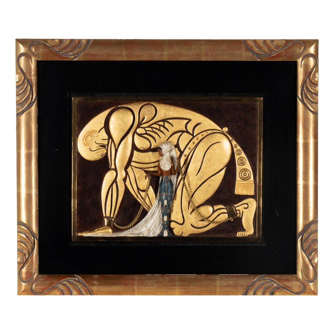 Romain de Tirtoff (ErtÈ) (Rusian/French, 1892-1990) Samson and Delilah (1 of 3)