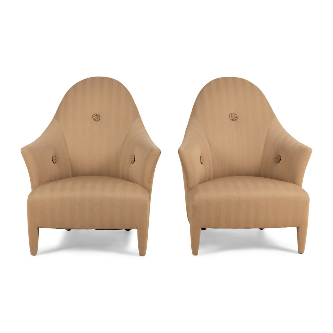 A Pair of John Hutton for Donghia Ghost Chairs (1 of 2)