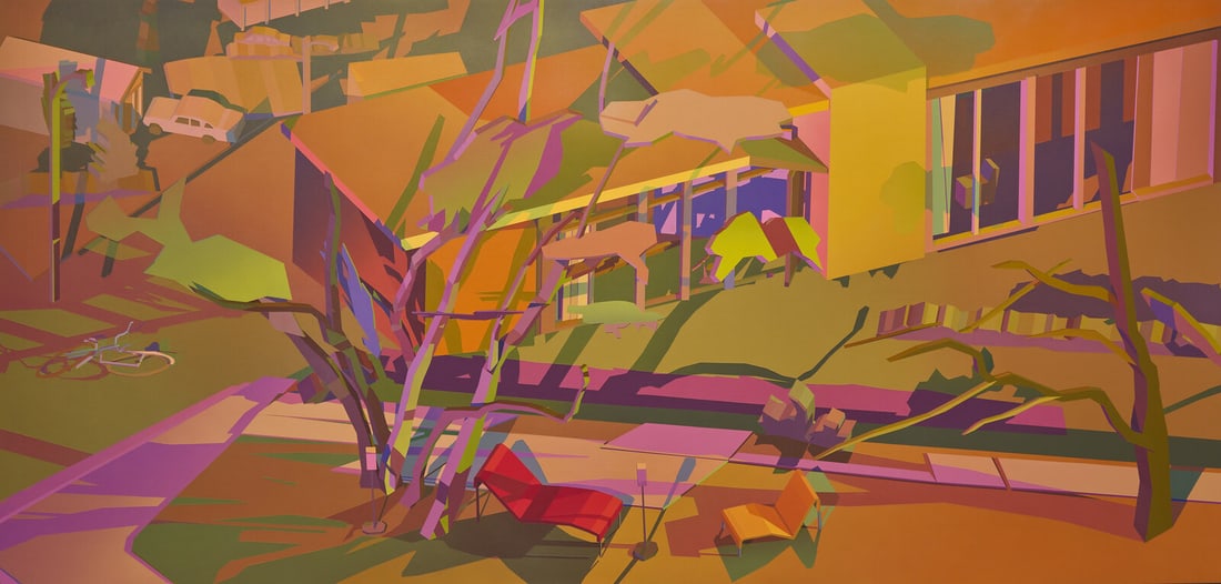 Jonathan Chapline (American, b. 1987) Suburban Subdivision, 2021 (1 of 3)