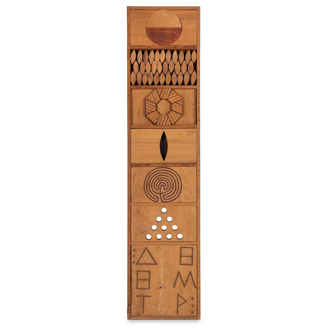 Joe Tilson (British, 1928-2023) Stele for Demeter, V, 1979 (1 of 5)