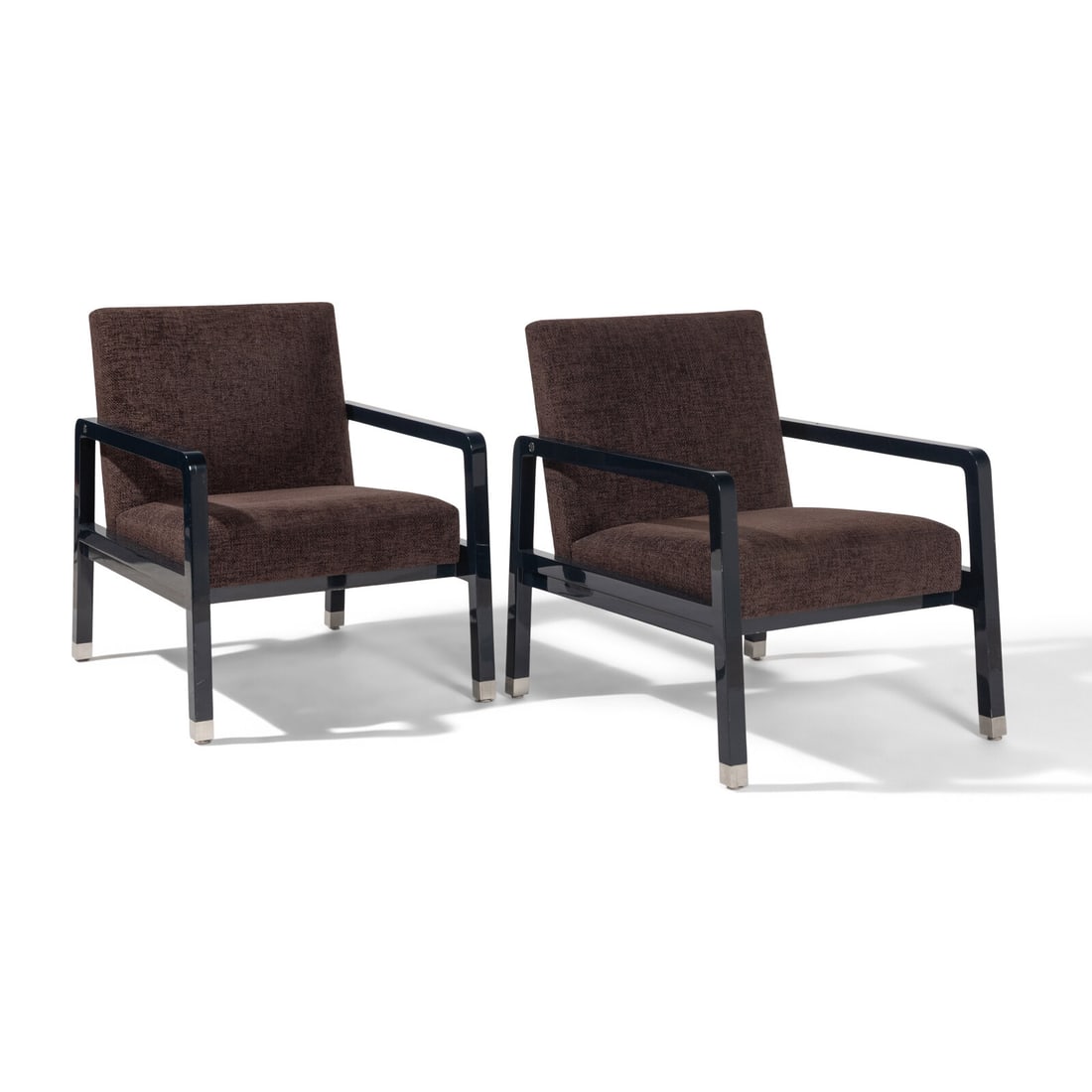 Christian Liaigre (French, 1943-2020) Pair of Estrusque Chairs for Holly Hunt (1 of 2)