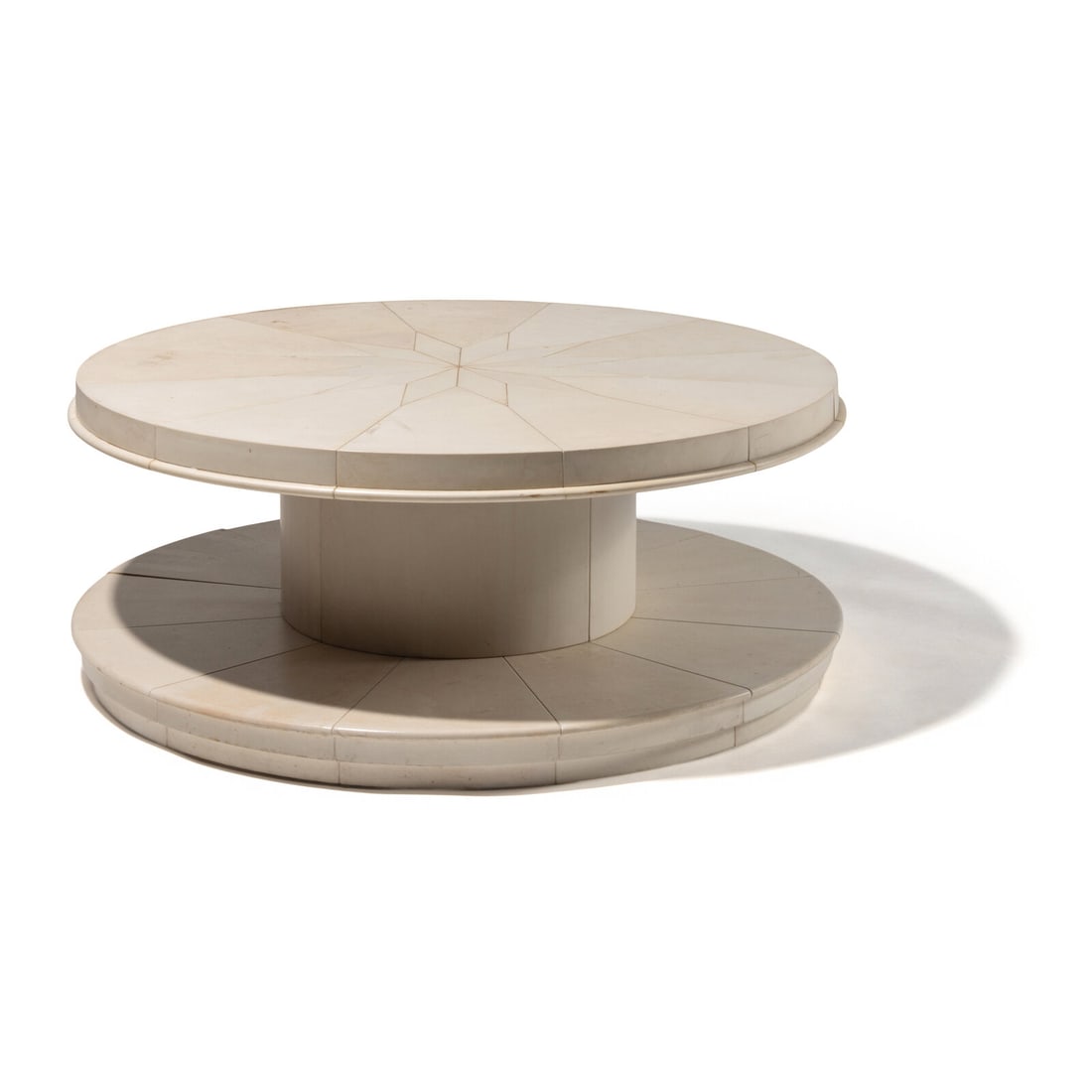 Modern Design 20th Century Lacquered Goatskin Coffee Table (1 of 2)