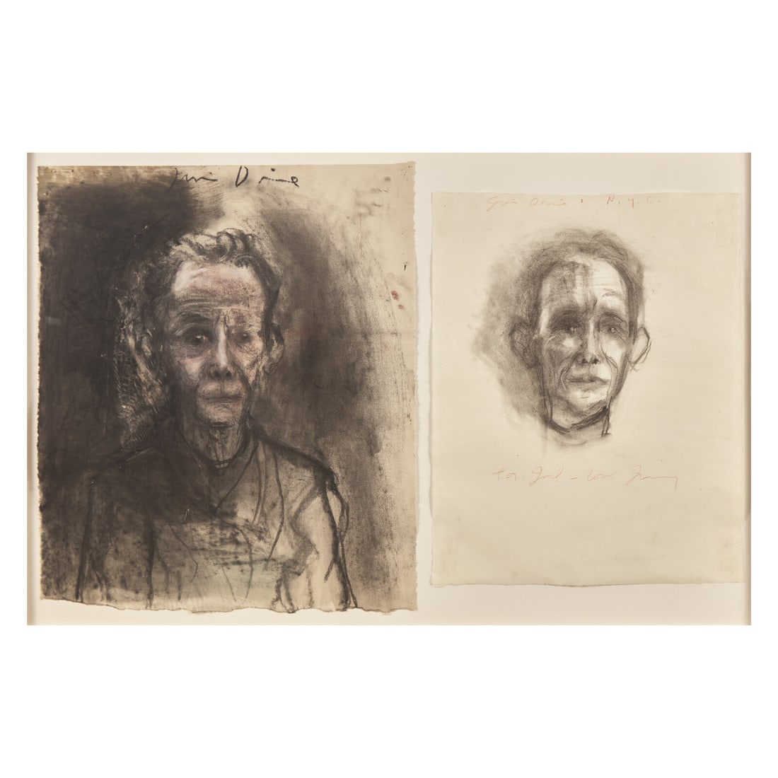 Jim Dine (American, b. 1935) Double Portrait of Joel Grey (1 of 5)