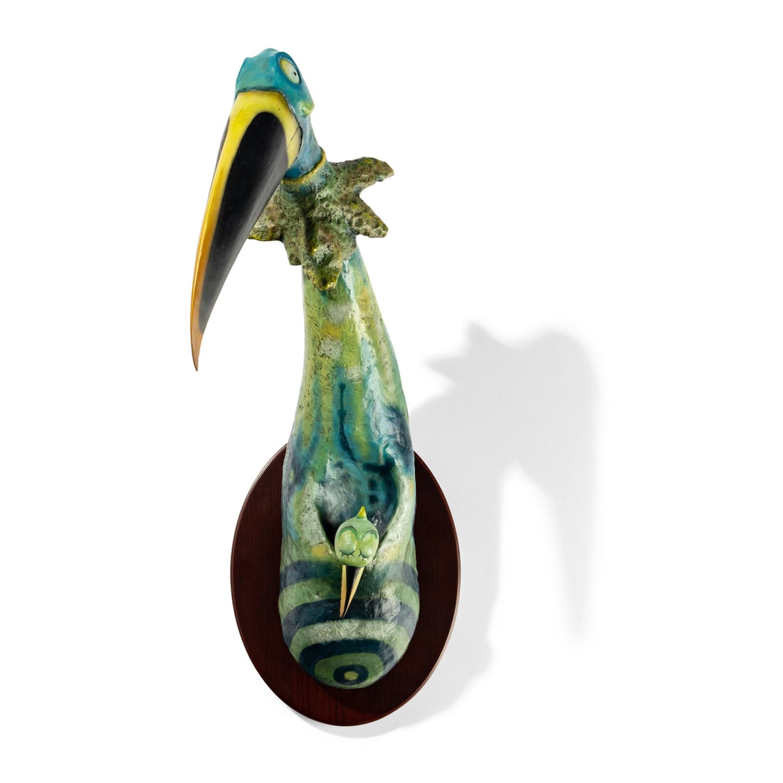 Theodor Seuss (Dr. Seuss) Geisel (American, 1904Ò1991) Kangaroo Bird, 2006: Theodor Seuss (Dr. Seuss) Geisel (American, 1904Ò1991) Kangaroo Bird, 2006 hand-painted cast resin bears authorized engraved signature Dr. Seuss and numbered LXXXI/XCIX in ink (back of neck); wit