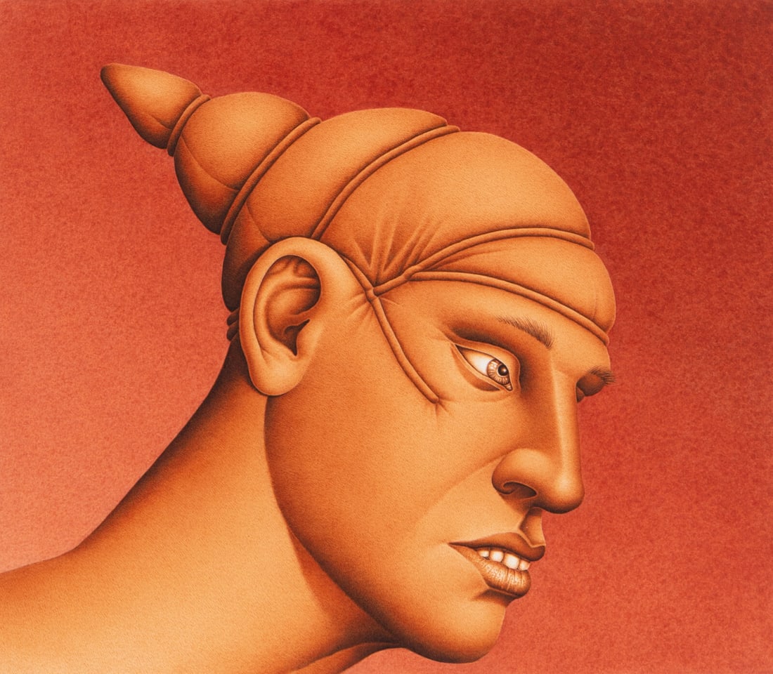 Robert Lostutter (American, b. 1939) After Thailand-Burnt Sienna, 2003 (1 of 3)