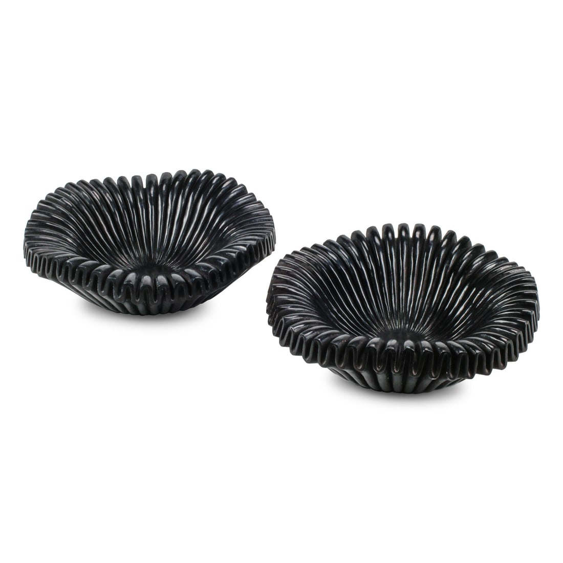 Art Moderne Style 20th Century Pair of Bowls (1 of 2)