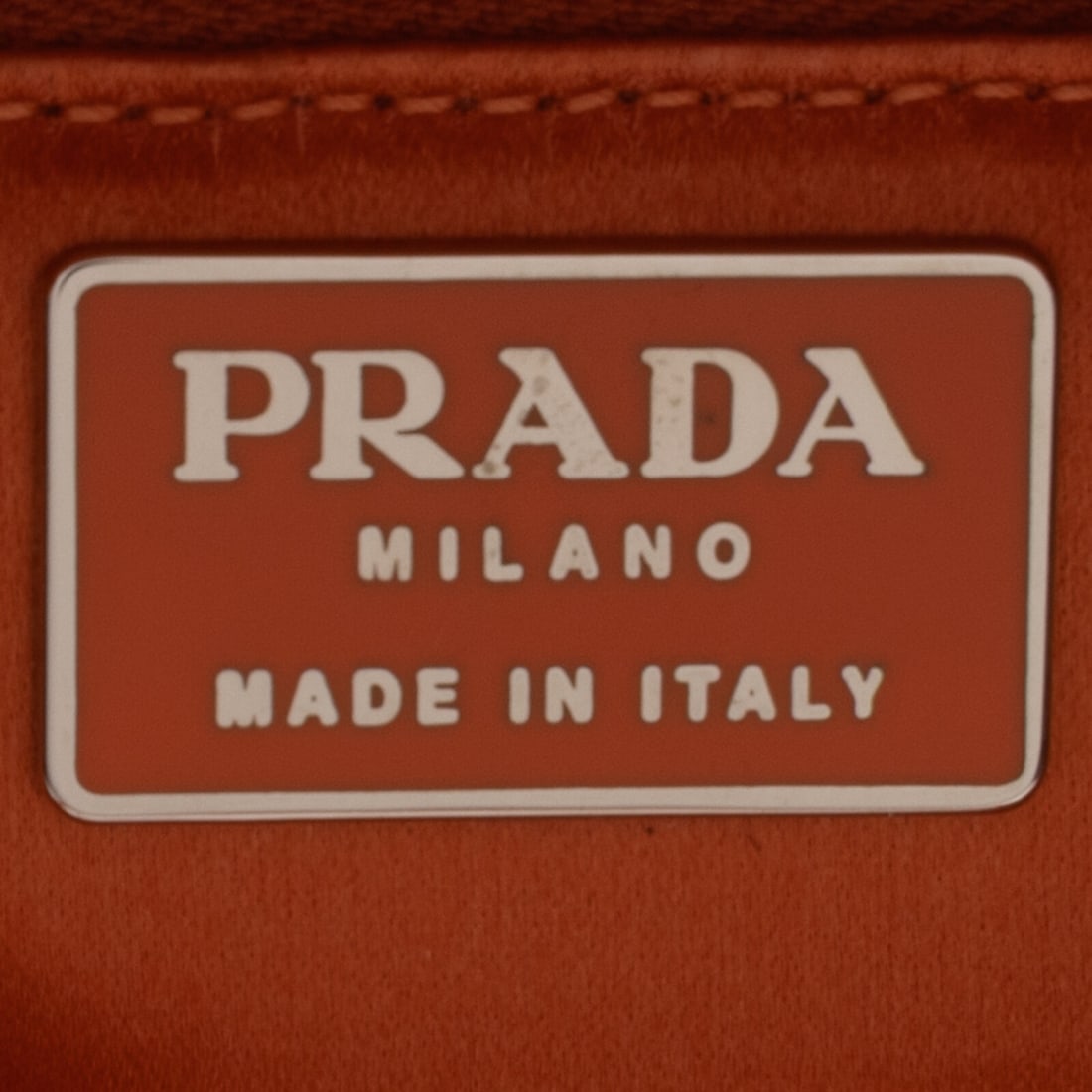 Prada, Orange Crocodile Handbag - 4