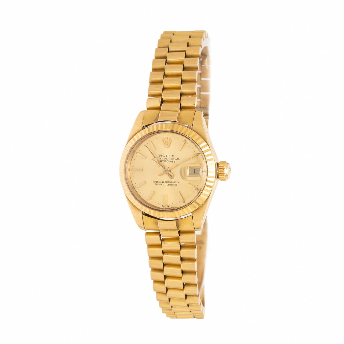 Rolex, Ref. 6917, 18K Yellow Gold 'Lady Datejust' Watch (1 of 2)