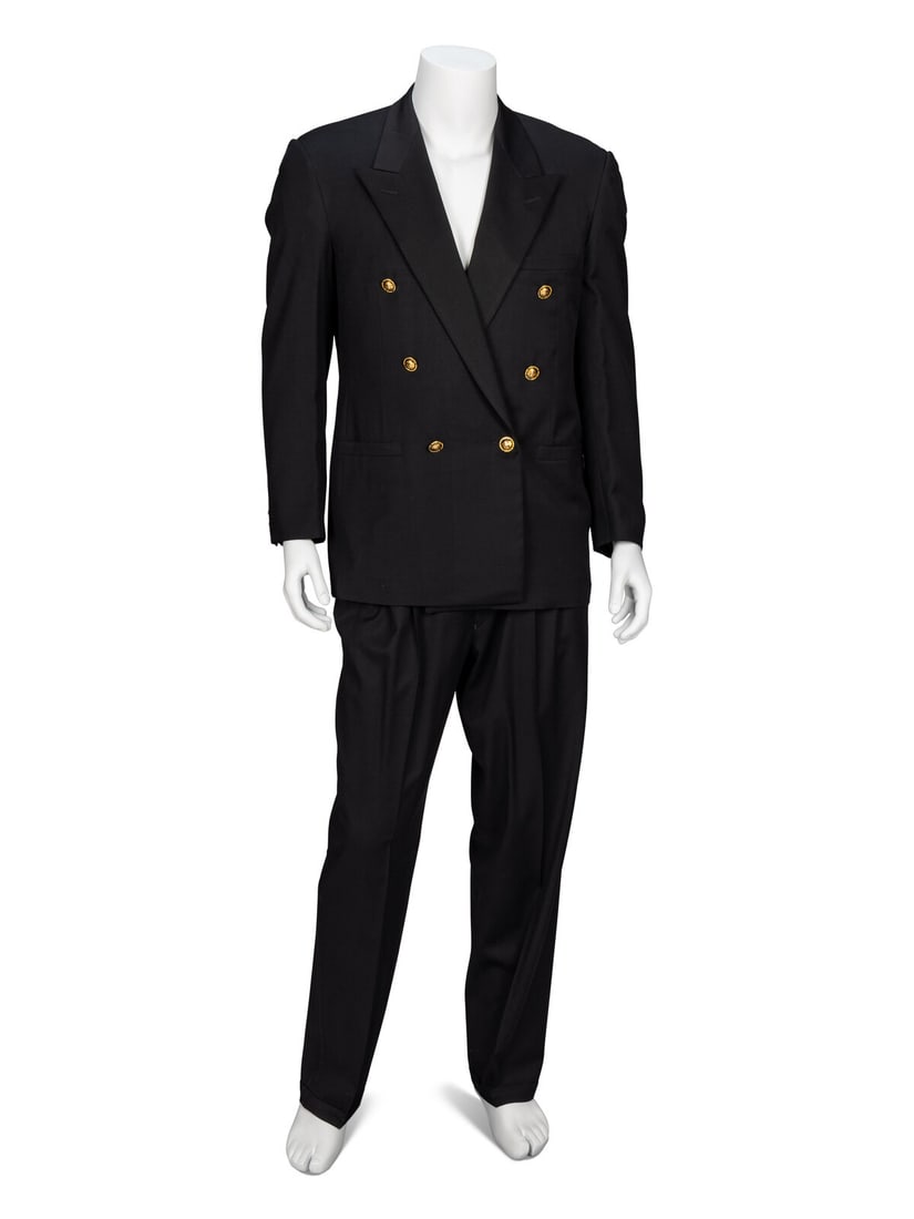 Gianni Versace, Black Tuxedo Suit (1 of 4)
