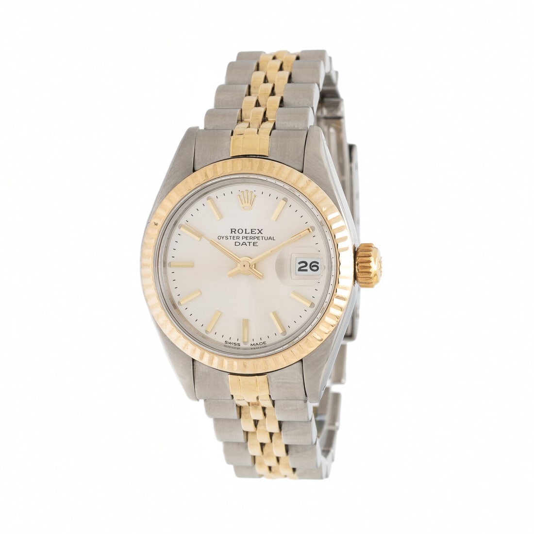 Rolex, Ref. 6917, Stainless Steel and Yellow Gold 'Lady Datejust' Watch: Rolex, Ref. 6917, Stainless Steel and Yellow Gold 'Lady Datejust' Watch Maker: Rolex Model: Lady Datejust Reference number: 6917 Serial number: 6644149 Year: Circa 1981 Case size: Approx. 26 mm Case m