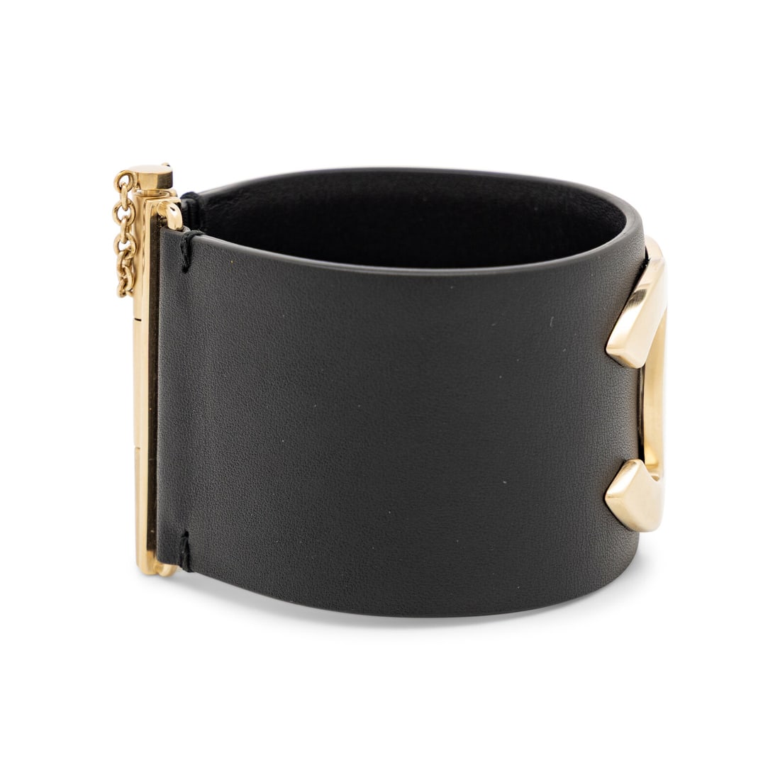 Chanel, Leather CC Cuff - 2
