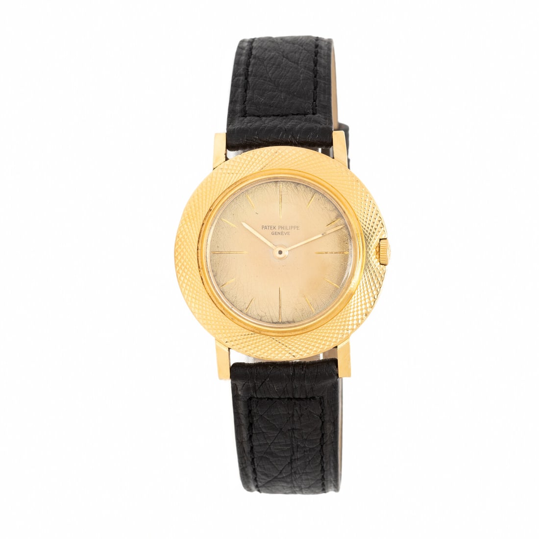 Patek Philippe, Ref. 2594/1J, 18K 'Disco Volante' 'Calatrava' Watch: Patek Philippe, Ref. 2594/1J, 18K 'Disco Volante' 'Calatrava' Watch Maker: Patek Philippe Model: Disco Volante Calatrava Reference number: 2594/1J Case number: 2633871 Movement number: 795681 Year: Ci