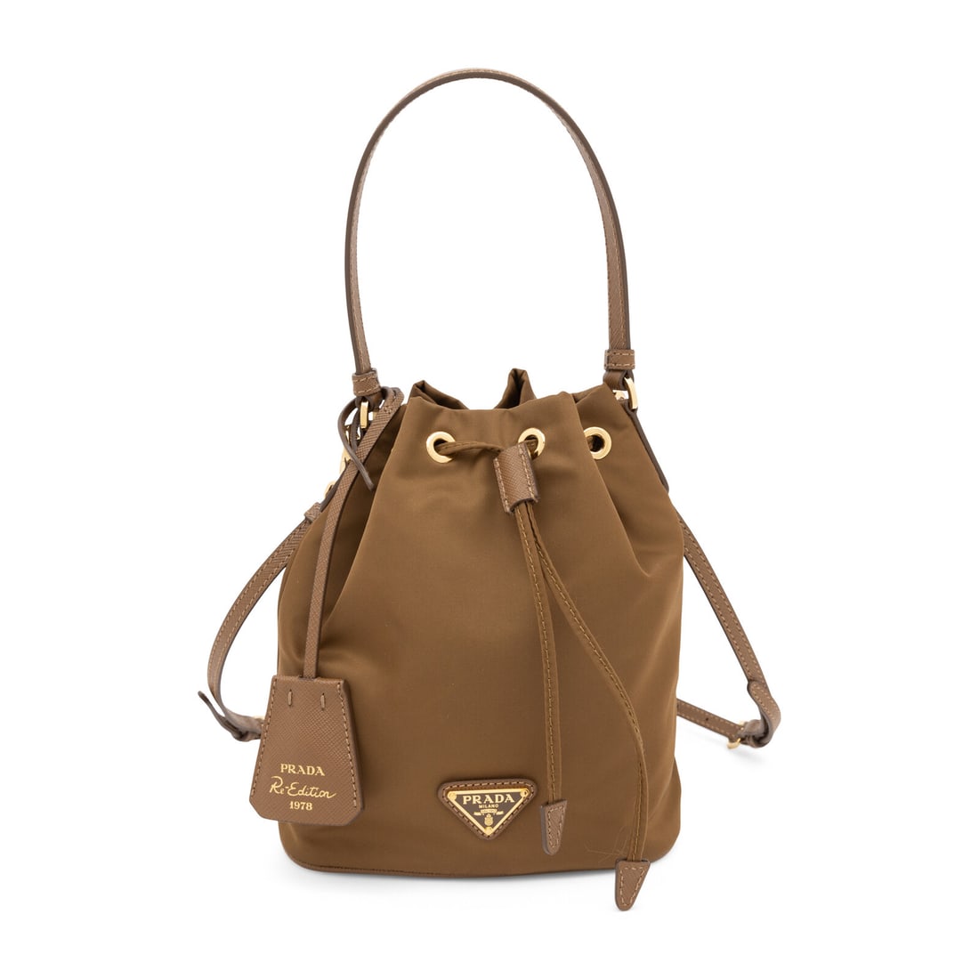 Prada, Re-Edition 1978 Mini Bucket Bag (1 of 4)