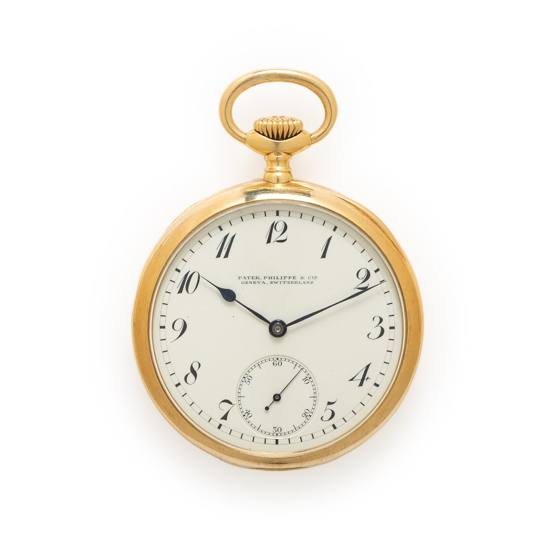 Patek Philippe for Shreve, Crump & Low Co., 18K Yellow Gold Pocket Watch, with Box (1 of 2)