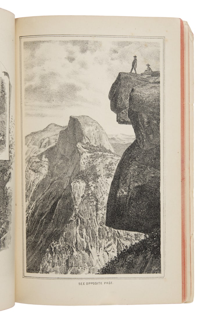 Denison, E.S. Yosemite and the Big Trees of California [cover title]. E.S. Denison's Yosemite Views (1 of 3)