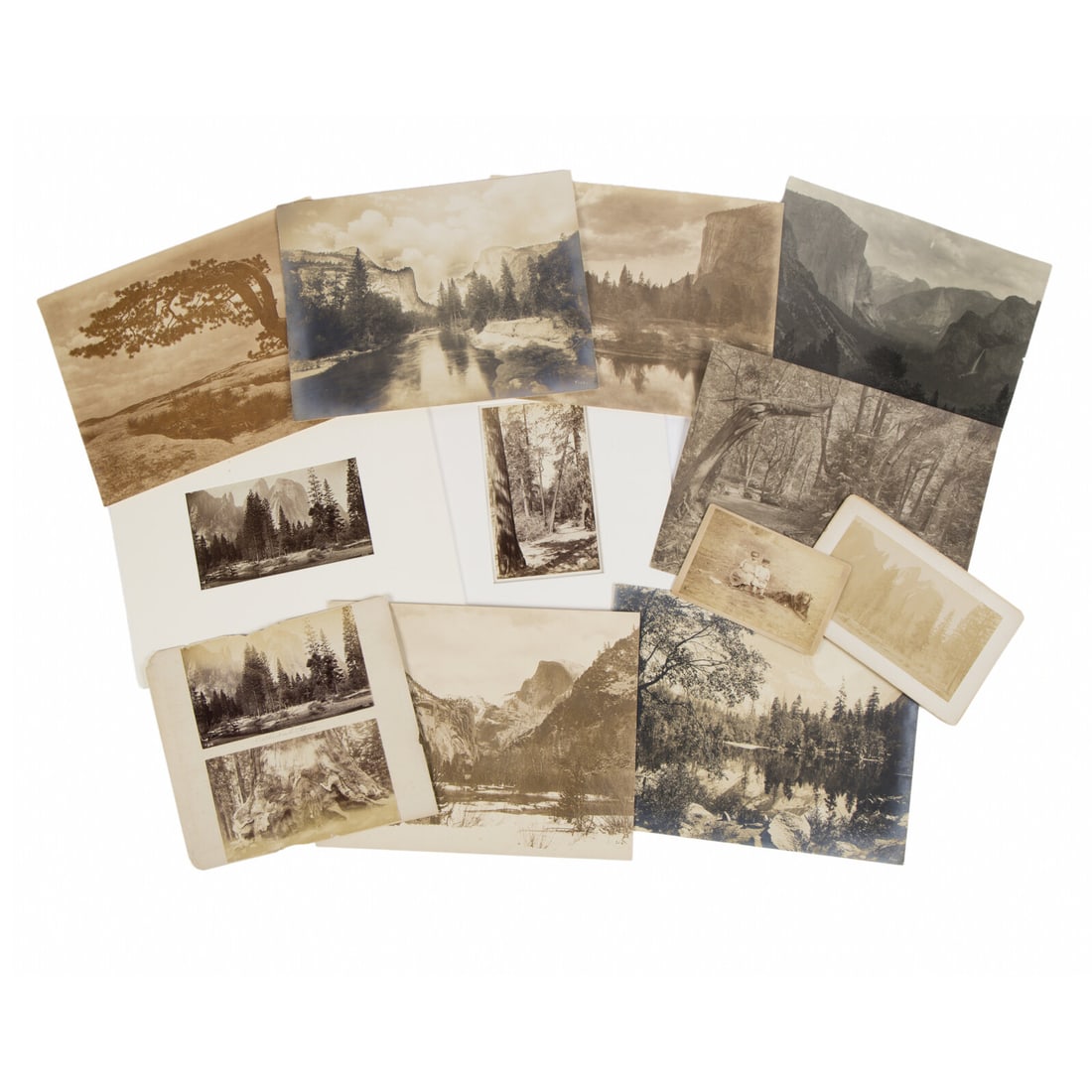 Fiske, George (1835-1918). A large archive of albumen photographs depicting various landmarks of the (1 of 1)