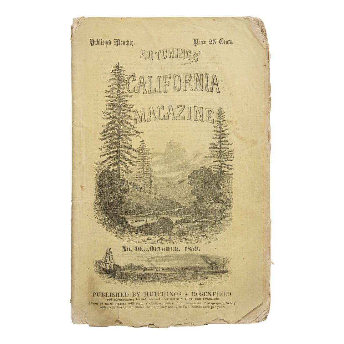 Hutchings, James Mason (1820-1902). "The Great Yo-Semite Valley." [in]: Hutchings' California (1 of 5)