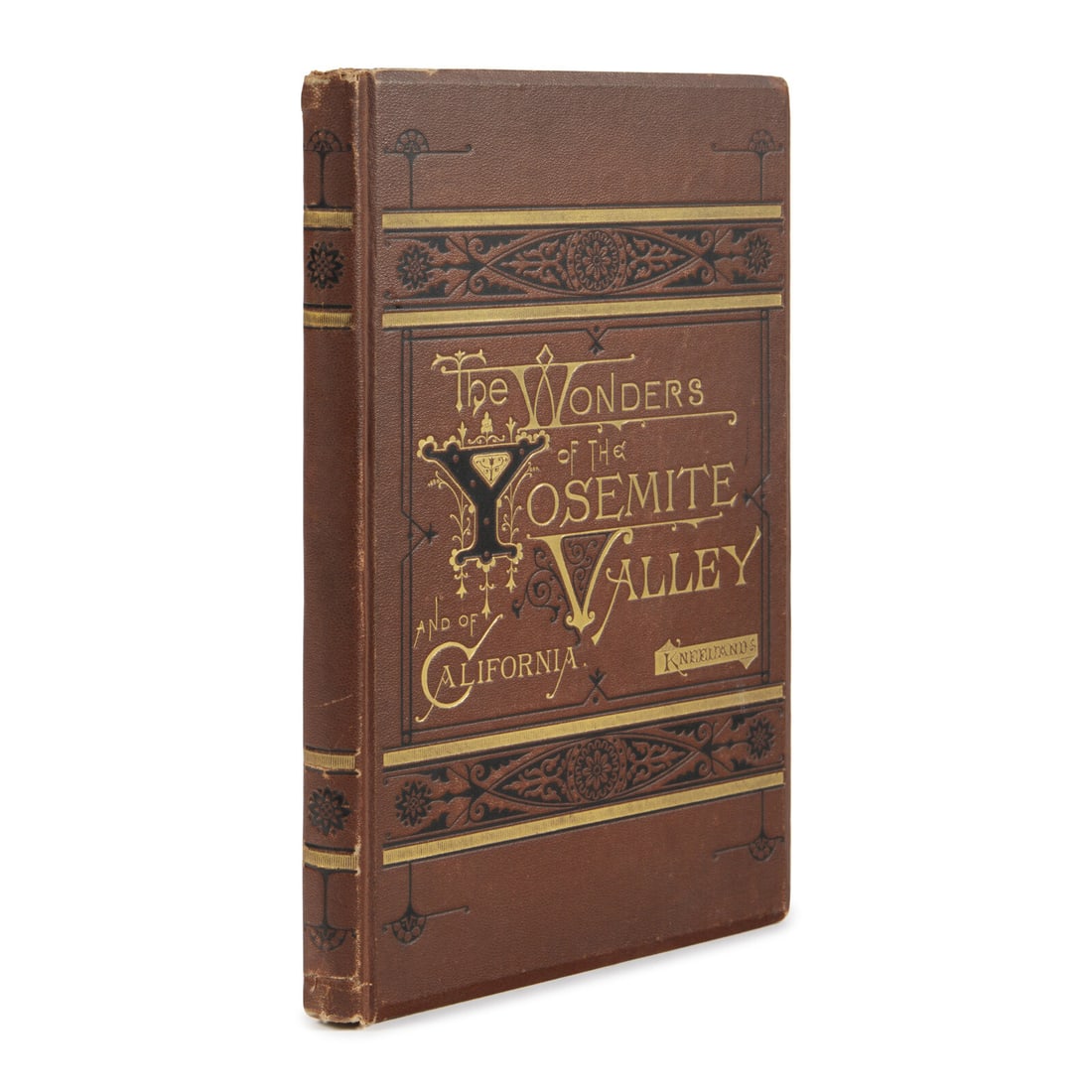 [Muir, John (1838-1914)]. Kneeland, Samuel (1821-1888). The Wonders of the Yosemite Valley, and of: [Muir, John (1838-1914)]. Kneeland, Samuel (1821-1888). The Wonders of the Yosemite Valley, and of California. Boston: Alexander Moore; Lee & Shepard, 1872. 4to. 2 maps, 10 mounted albumen photographs
