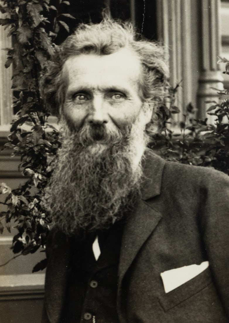 [Attributed to]: Merriam, Clinton Hart (1855-1942). Photograph of John Muir. Martinez, California, (1 of 3)